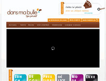 Tablet Screenshot of dansmabulle.eu